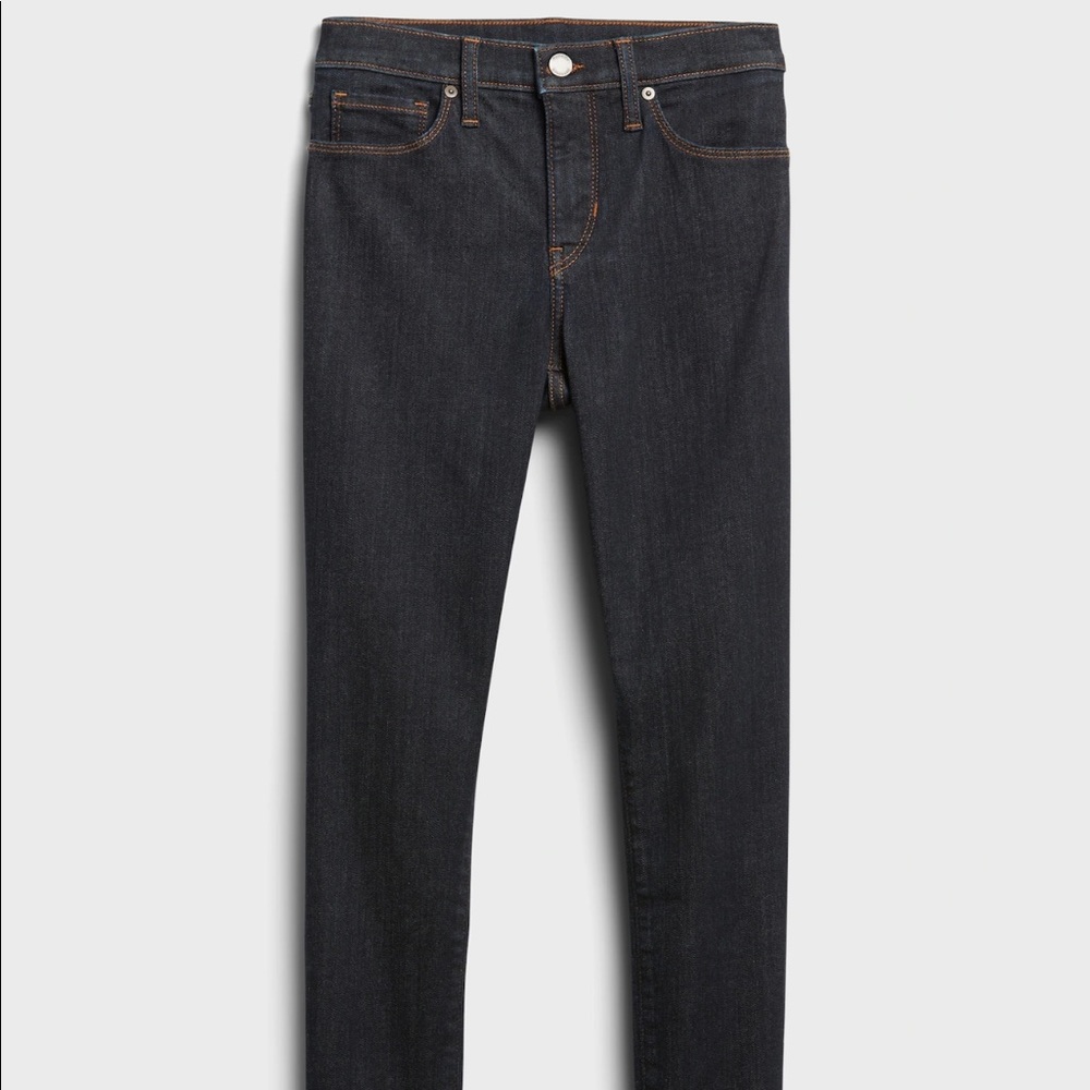Banana Republic Mid Rise Skinny Jeans
